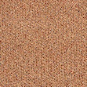 Betap, Metrážny koberec Virtuose 23, na mieru, šíře 4m, oranžová, filc, chodba / predsieň