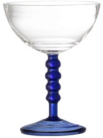 Bloomingville Pohár na koktejl Noemi Blue Glass 230 ml