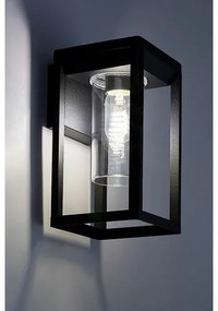 Rabalux 77085 - Vonkajšie nástenné svietidlo ZERNEST 1xE27/15W/230V IP54 čierna