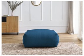 Tmavomodrá menčestrová podnožka Voltaire – Bobochic Paris