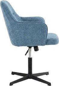 Modrá kancelárska stolička NERIS