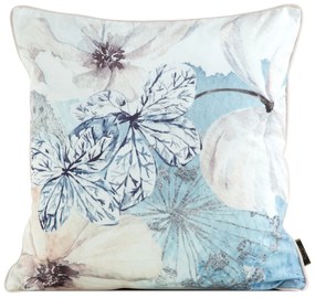 DEKORAČNÁ OBLIEČKA NA VANKÚŠ VELVET 126 45X45 CM KVETY