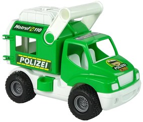 LEAN TOYS Policajné auto zelené