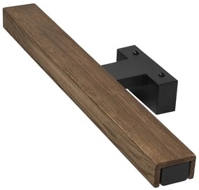 Brilagi-LED Kúpeľňové osvetlenie zrkadla WOODY MIRROR LED/8W/230V IP44 dub/čierna