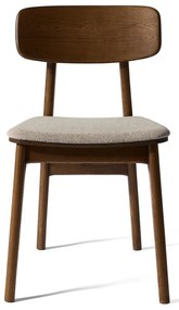 Hnedá jedálenská stolička Livo – Unique Furniture