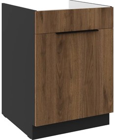 Kuchynská skrinka Monza orech okapi 60ZL 1S BB