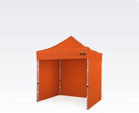 BRIMO Nožnicové stany 2x2m - s 3 stenami - Oranžová 1