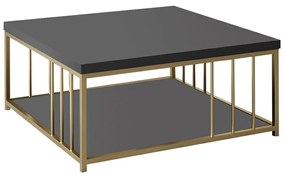 Konferenčný stolík Zenn Anthracite and Goldfarbe