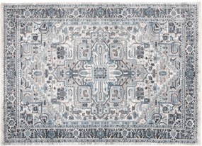TA Koberec 3783A STRIEBORNÁ / D.GRAY MYSTIC Rozmer: 120x180 cm