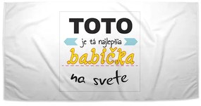 Sablio Uterák Tohle je ta Najlepšia babička na světě - 70x140 cm