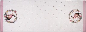 Behúň zajac s kvetmi Easter Whispers Collection - 50*140 cm