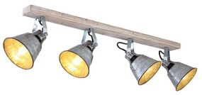 Globo 15366Z-4 - Bodové svietidlo GÜNTHER 4xE27/60W/230V