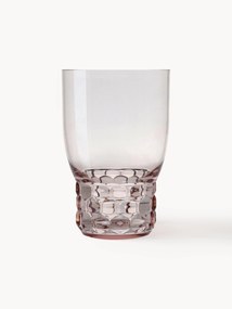 Poháre na vodu so štruktúrovaným vzorom Jellies, 4 ks