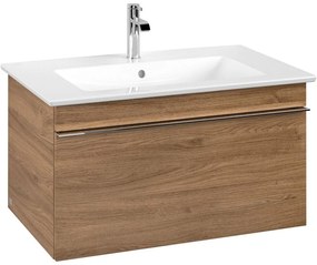 VILLEROY &amp; BOCH Venticello závesná skrinka pod umývadlo, 1 zásuvka, 753 x 502 x 420 mm, Oak Kansas, A93401RH