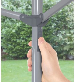 Vonkajší sušiak na bielizeň v striebornej farbe 35 m – Addis