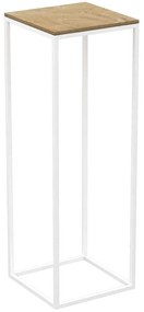 Stojan na kvety 70x24 cm biela