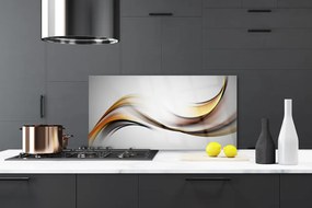 Sklenený obklad Do kuchyne Abstrakcia umenie 100x50 cm