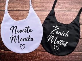 Podbradníky pre novomanželov s menami 26 - Veľký