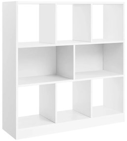 Knižnica Vasagle Aryan 100 cm biela