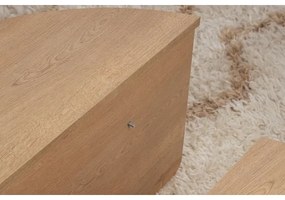 SADA 2x Konferenčný stolík ORION dub