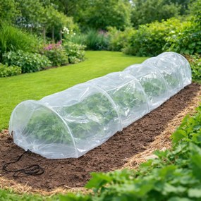 Záhradný fóliovník BestBerg BBGT-1028 / 1,35 m² / 300 x 45 x 30 cm / transparentná
