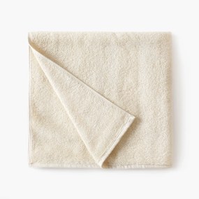 Goldea hotelový froté uterák / osuška bez bordúry - 400g/m2 - prírodný režný 50 x 100 cm