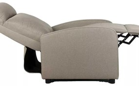 LuxuryForm DESIGN Televízne kreslo RUFO s polohovaním - béžové