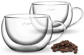 Lamart LT9012 sada pohárov Cappuccino Vaso, 270ml, 2 ks