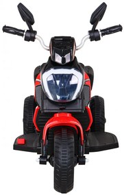 Motorka na batérie pre deti FAST TOURIST - červená