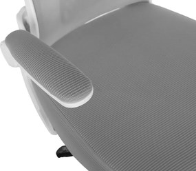 Detská otočná stolička Neoseat LEXI — látka, sivá