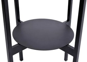 Stojan na kvety TORRE čierny 70 cm