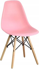 Bestent Jedálenské stoličky 4ks ružové škandinávsky štýl Classic
