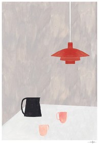 The Poster Club Plagát Orange Pendant by Ana Frois 50x70 cm