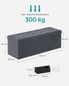 Lavička s vekom LSF277G01