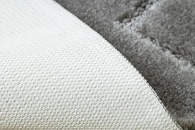 Kúpeľňový koberček SUPREME LINES línie, sivý