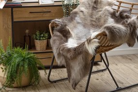 Koberec RENIFER POK009 hnedý / sivý