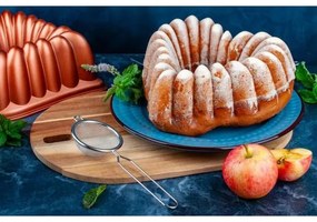 Forma na bábovku KITCHISIMO srdce/medená