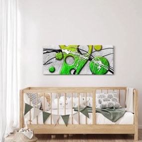 Abstraktný obraz (120x50 cm)