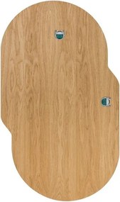 Nástenné zrkadlo 51x87 cm Tafla – noo.ma