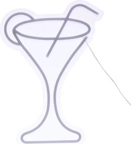 Atmosphera - LED neónová nástenná dekorácia COCTAIL LED/5V