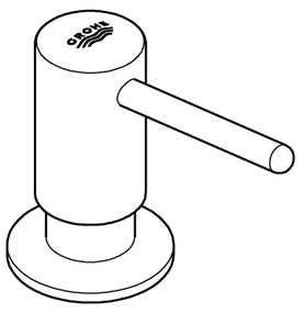 GROHE 40536000 - Dávkovač mydla CONTEMPORARY 400 ml lesklý chróm