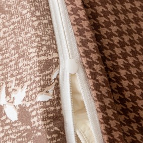 Mikroflanelové obliečky BRONIVA hnedé Rozmer obliečky: 70 x 90 cm | 140 x 200 cm