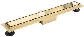 REA-G2562 - Odtokový žľab NEOX 70 cm nerezová oceľ/zlatá