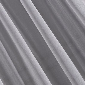 ZÁCLONA NA PÁSKE 140X250 CM SIVÁ OCEĽOVÁ
