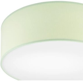 Stropné svietidlo SIRJA PASTEL 1xE27/60W/230V pr. 35 cm zelená