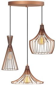 Luster na lanku MEZOPOTAMYA 3xE27/40W/230V