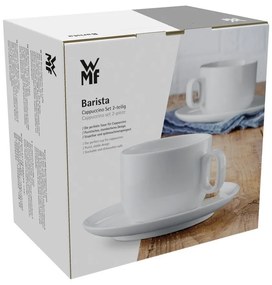 Biele porcelánové šálky v súprave 2 ks na cappuccino 160 ml Barista – WMF