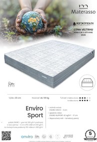 Penový matrac Enviro Sport Rozmer: 160 x 200 cm