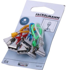 Háčik s klipom mix farieb 16091