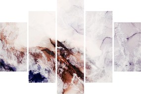 Obraz - Fialový mramor N⁰1 (150x105 cm)